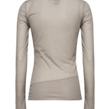 Maglia girocollo grigia 104653 A2CLIIA PINKO 