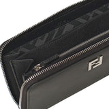 Portafoglio Zip Around Squared FF in pelle 7M0210 AFF2F0GXN FENDI 