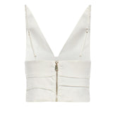 Top Rubye in lino 106567 A34IZ05 PINKO 