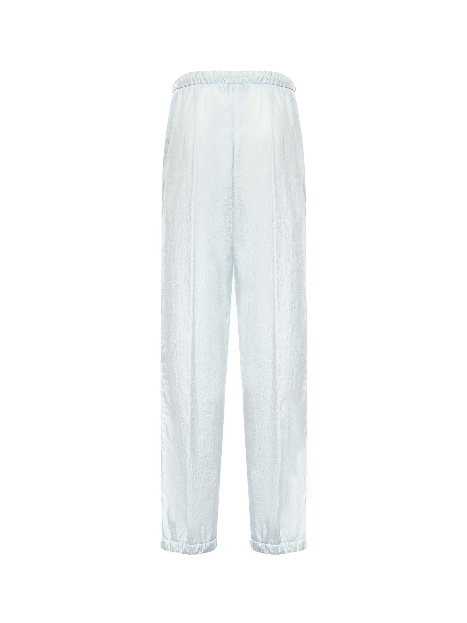 Pantaloni in shiny tech crinkle e light scuba PT000207D 127019029 HERNO 