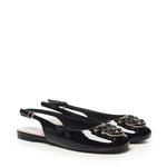 Ballerine in vernice con logo SD0247 E002Z99 PINKO 