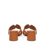 Sabot in pelle 761Z10VK -TERRACOTA BIBI LOU 