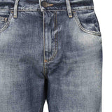 Jeans loose in denim di cotone GYJDAD G8NX2S9001 DOLCE & GABBANA 