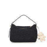 Borsa a spalla Isabella con charm 73BS9D001P ISABELLANERO V° 73 