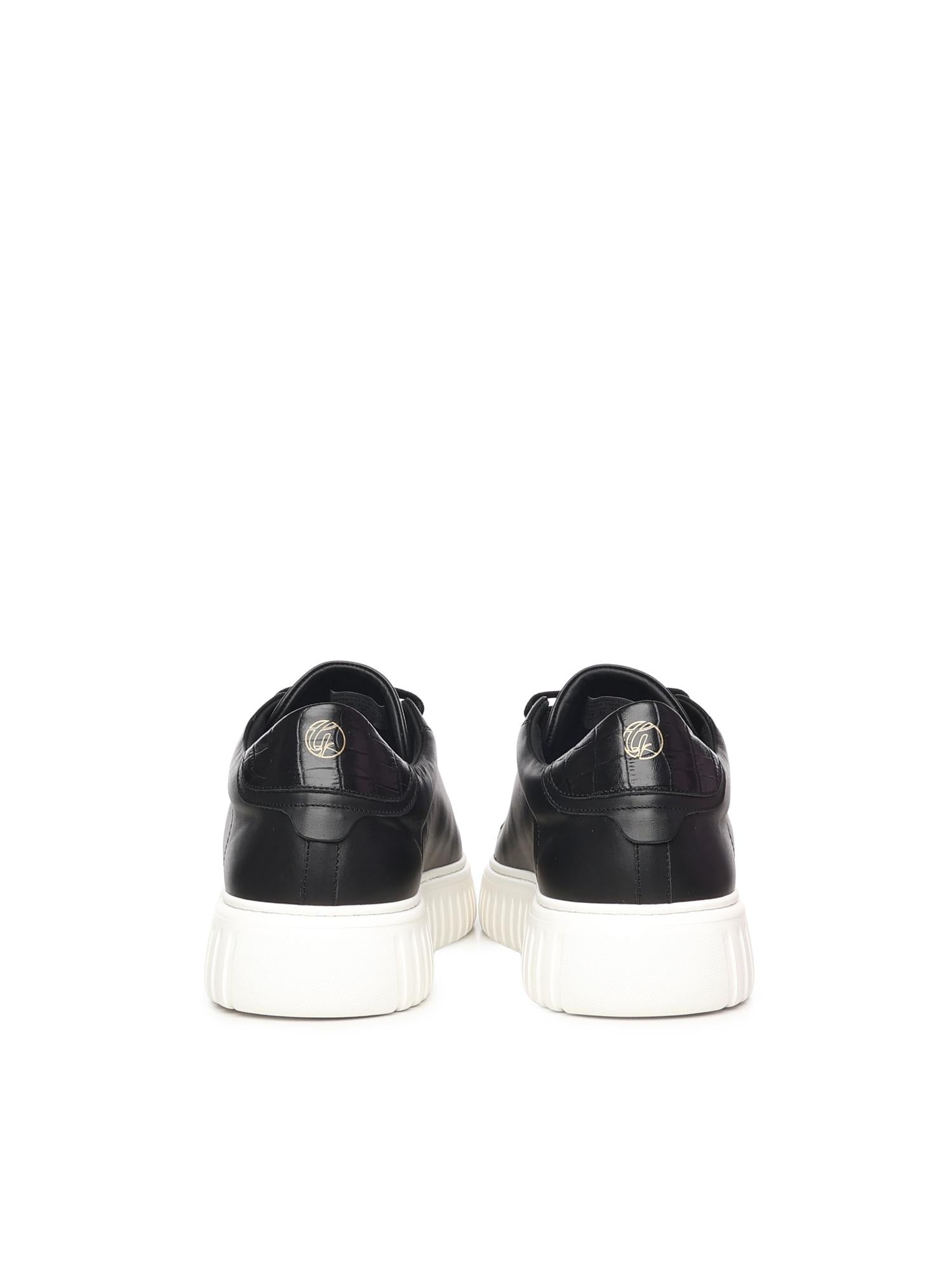 Sneakers Mars in pelle MARS NAPPABLACK GIULIANO GALIANO 