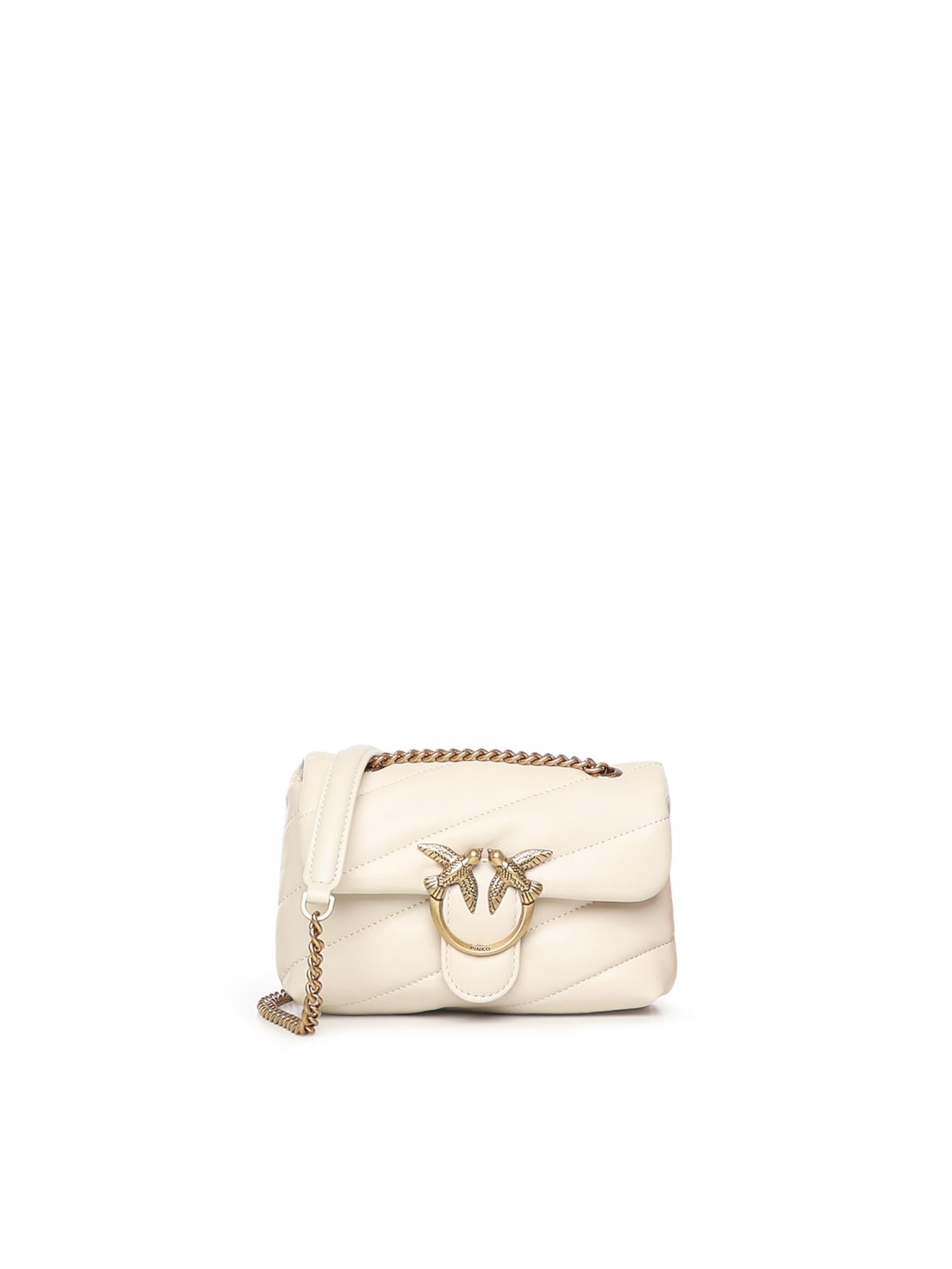 Borsa a tracolla piccola Love Bag Puff 100040 A0F2Z14Q PINKO 