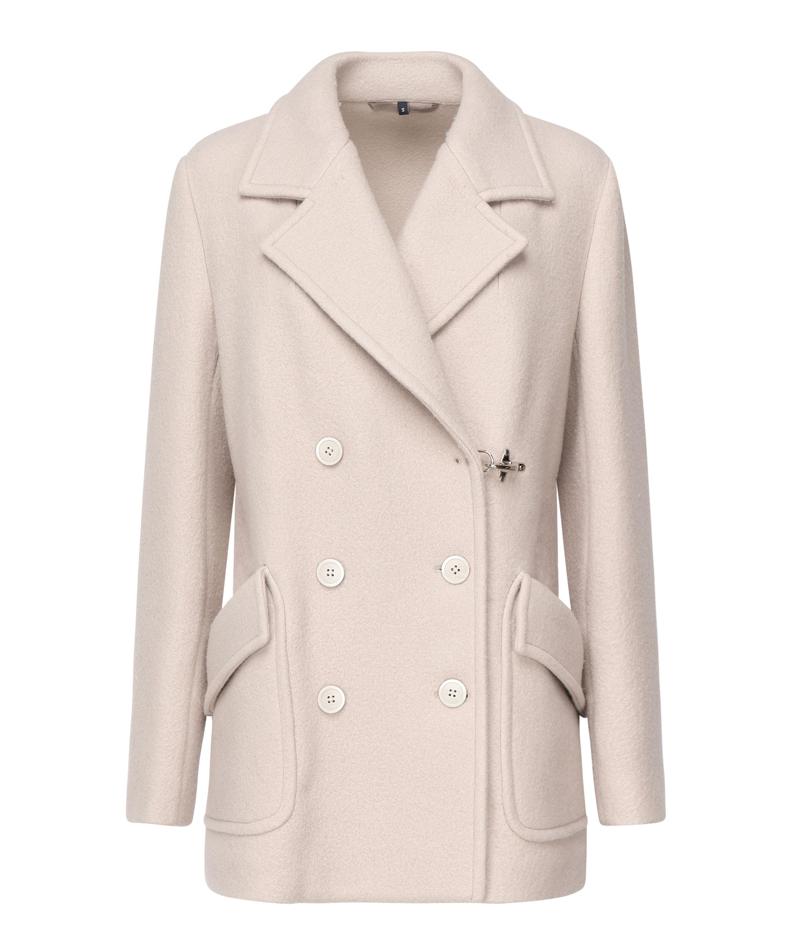 Cappotto Peacoat con iconico gancio NAW07493110WIN C205 FAY 