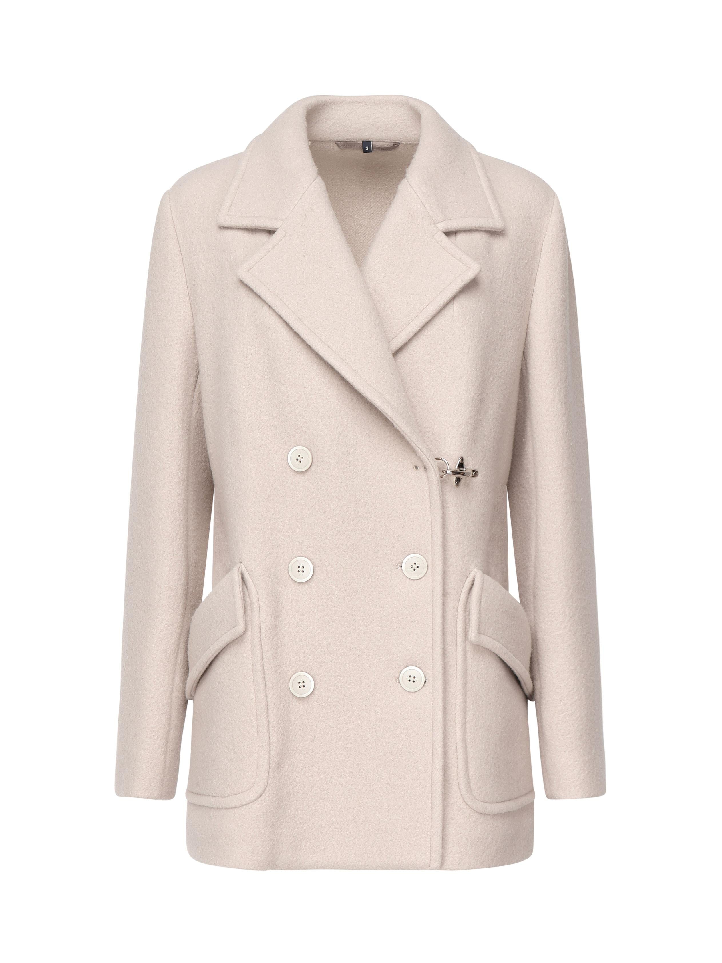 Cappotto Peacoat con iconico gancio NAW07493110WIN C205 FAY 