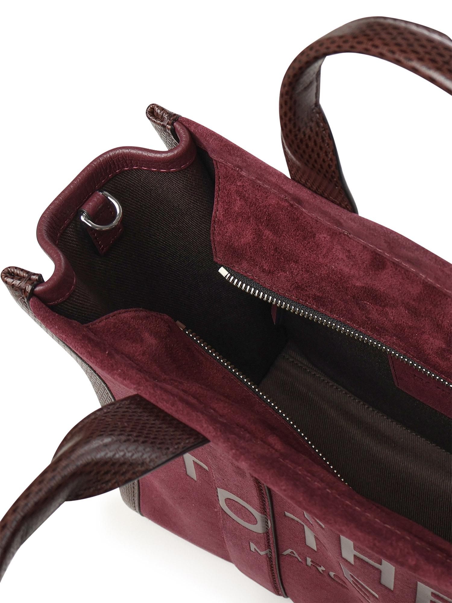 Borsa The medium tote in pelle scamosciata 2F5HTT029H01 510 MARC JACOBS 