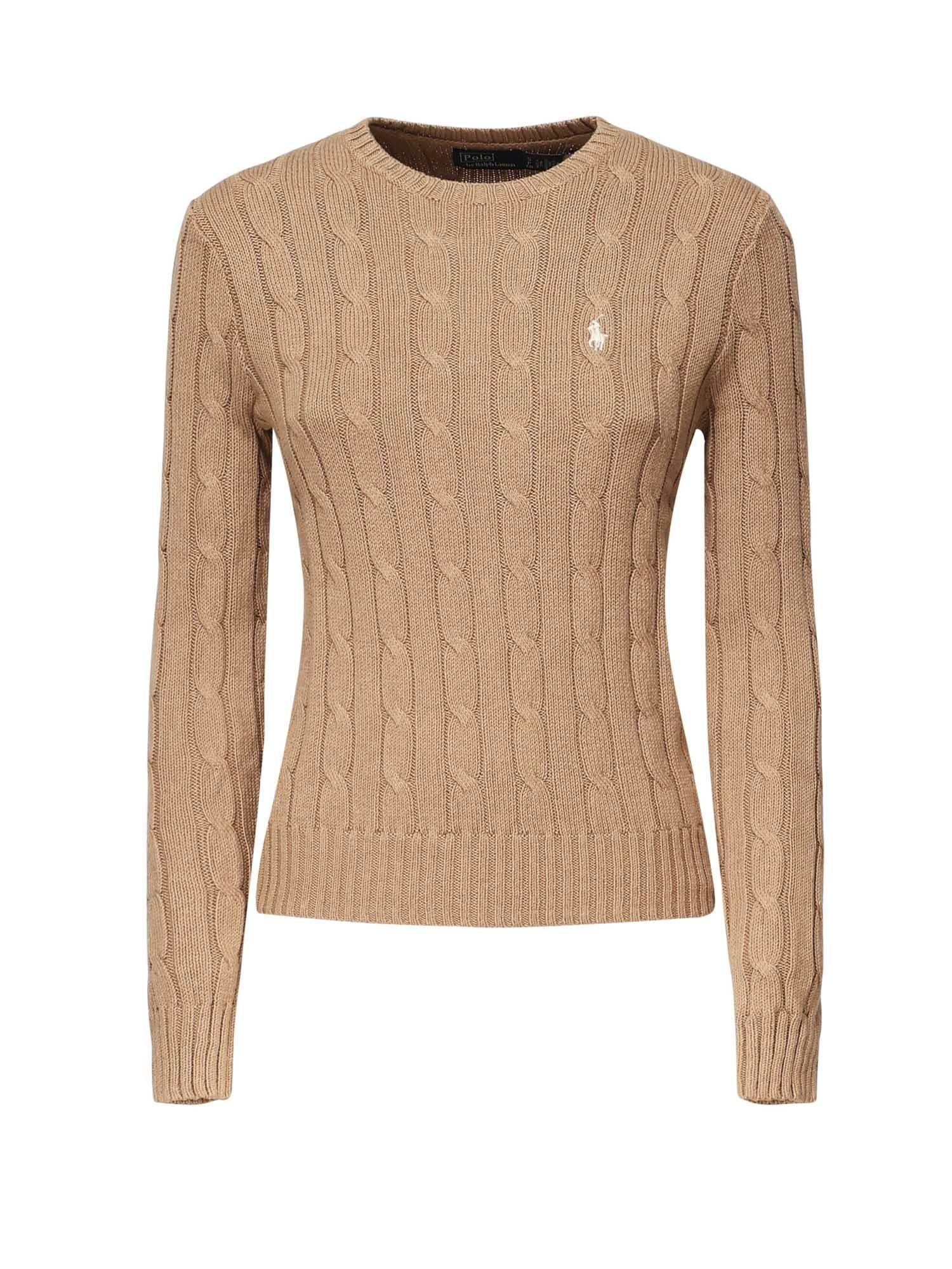 Pullover a trecce in cotone 211971795 002 POLO RALPH LAUREN 