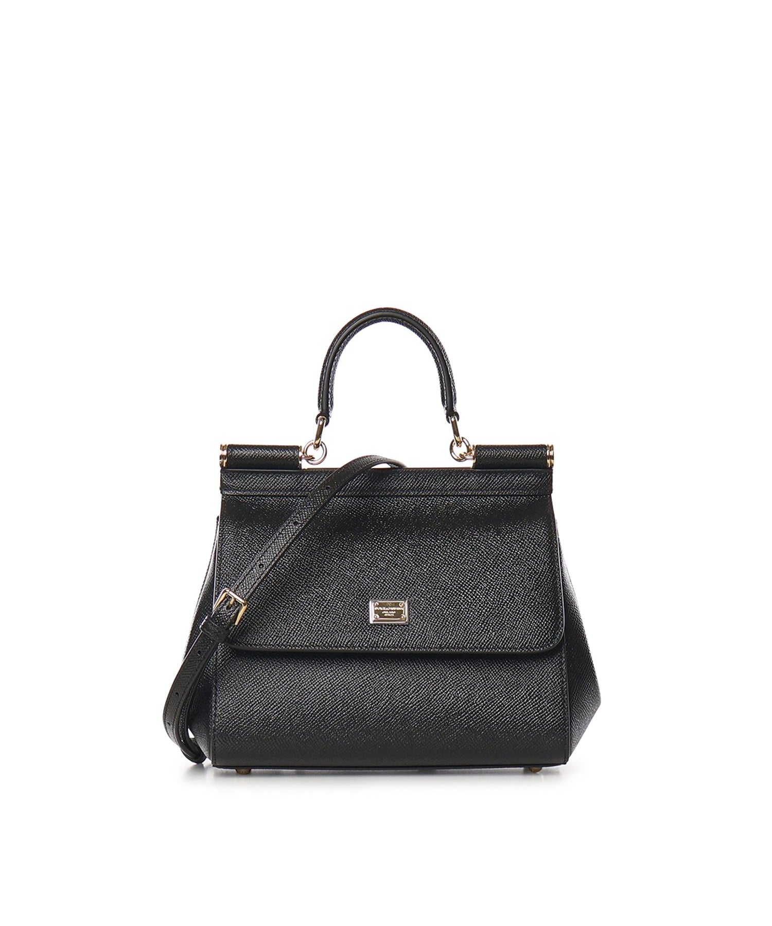 Borsa a mano Sicily piccola in pelle BB6003 B100180999 DOLCE & GABBANA 