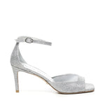 Sandali Nudistia in lurex SH998SLV  STUART WEITZMAN 