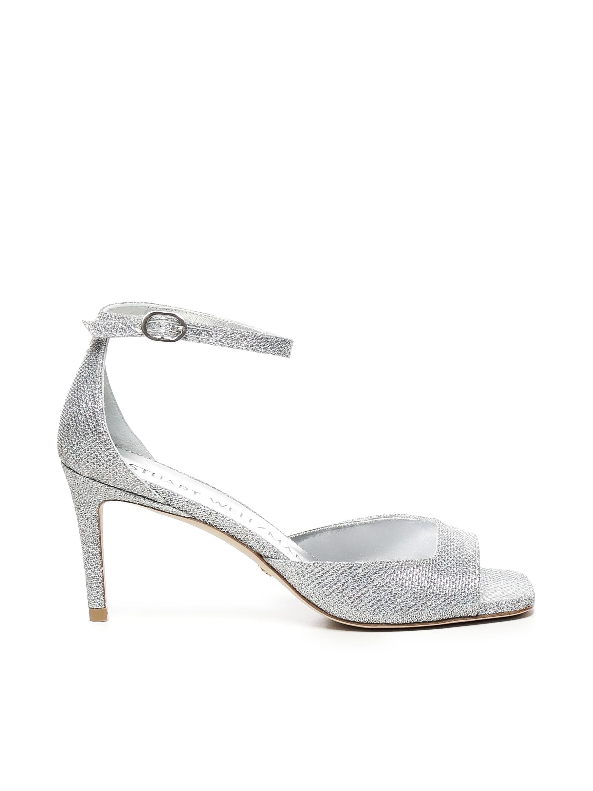 Sandali Nudistia in lurex SH998SLV  STUART WEITZMAN 