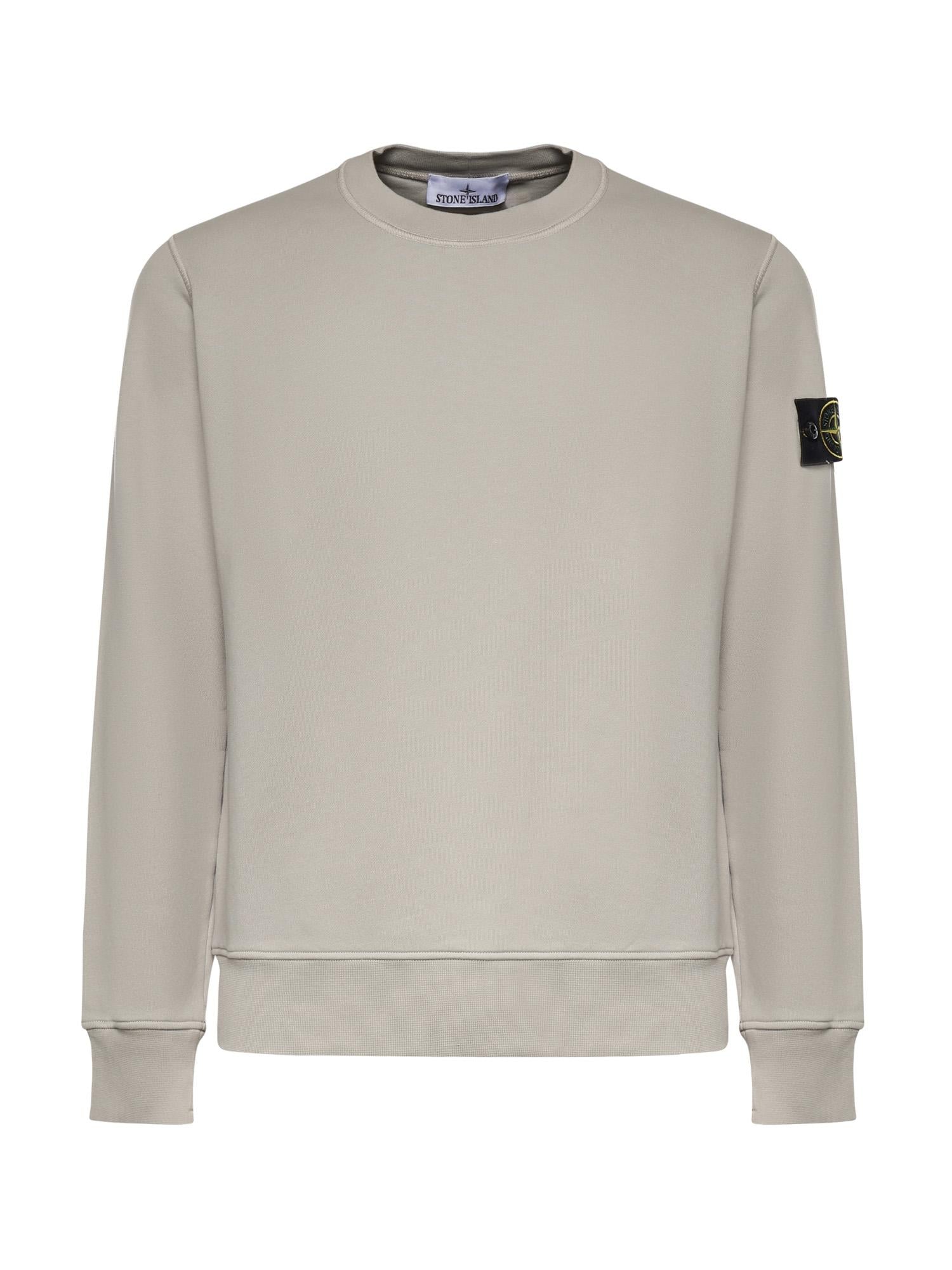 Felpa in cotone con logo L1S156100060 S0051V0061 STONE ISLAND 