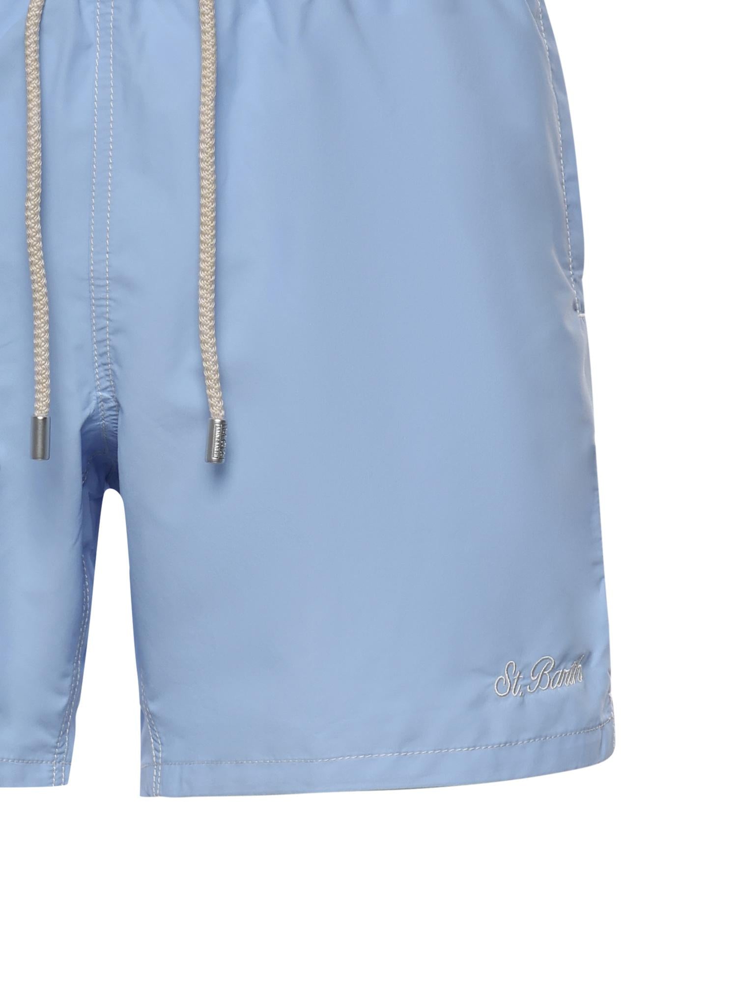 Costume da bagno con logo PATM001 00216L MC2 SAINT BARTH 