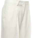 Pantaloni palazzo in lino 104869 A2HAZ05 PINKO 