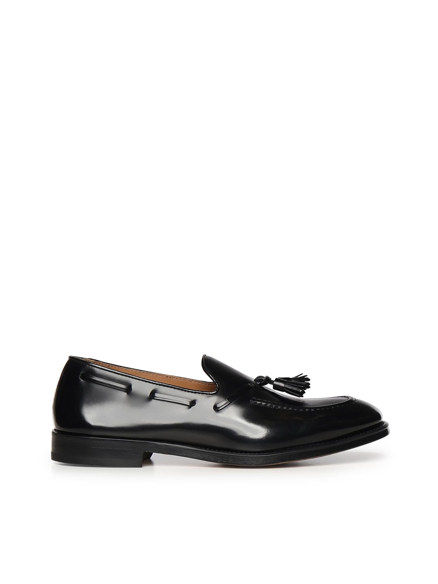 Mocassino con nappine in pelle DU3339ORVNUY007 NN00 DOUCAL'S 