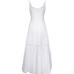Abito lungo Dafelle 251620 WHITE CHARO RUIZ 