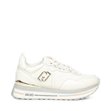 Sneakers platform in pelle<BR/> BF5009P0102 S1400 LIU JO 