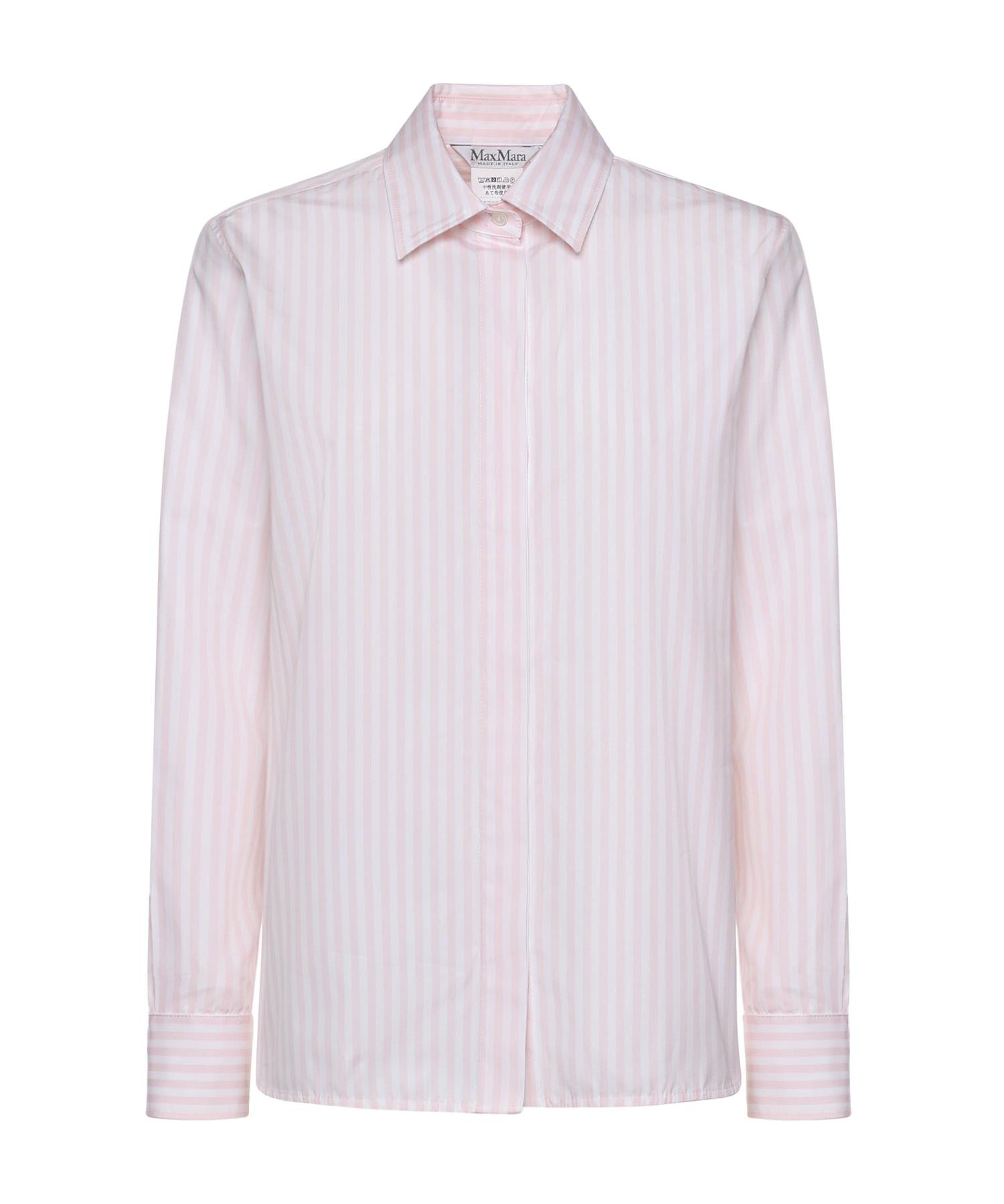 Camicia in popeline a righe 2611111111600 001 MAX MARA 