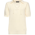 Polo Serafino con coulisse GXXBUZ JGMH0A3791 DOLCE & GABBANA 