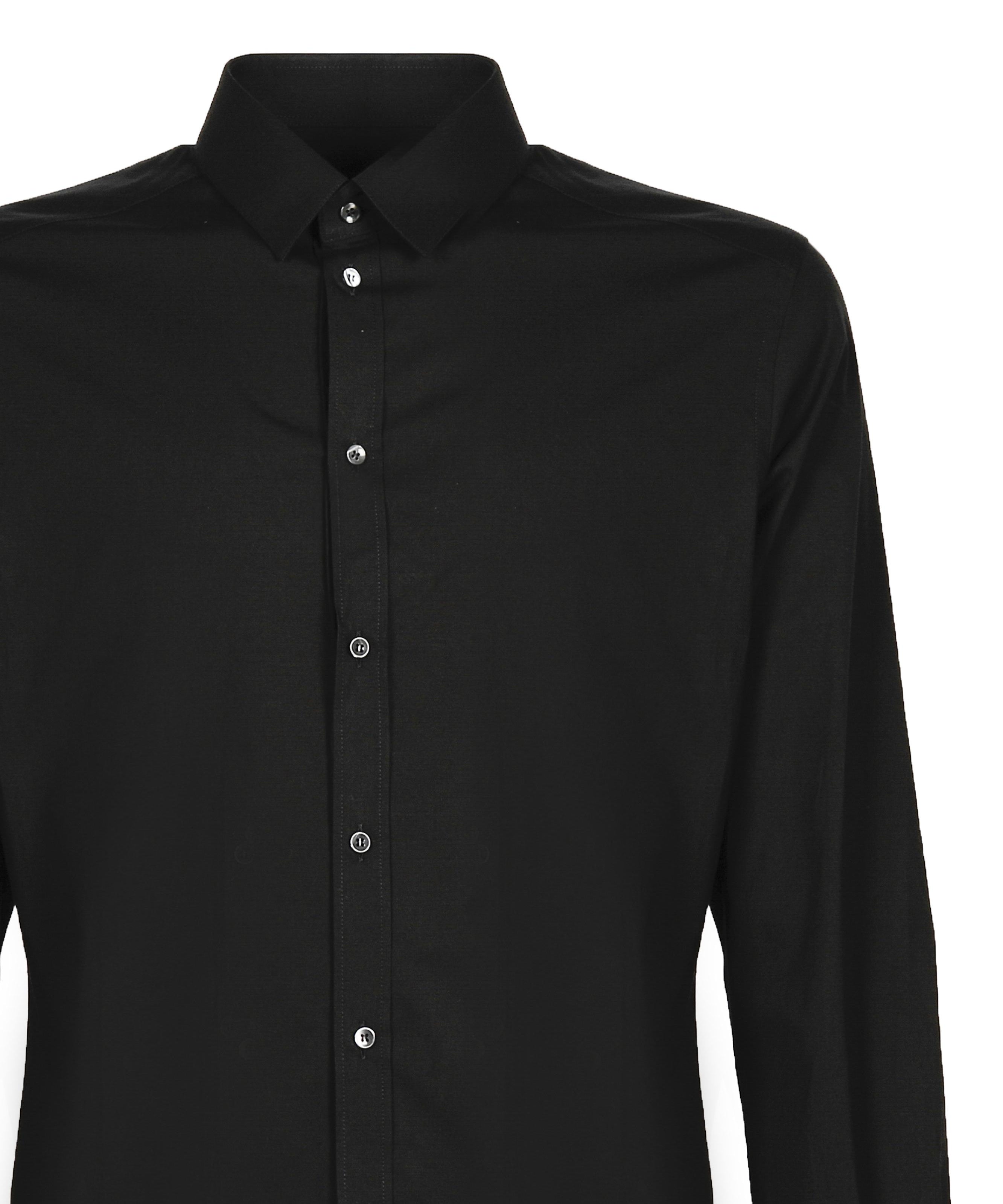 Camicia in popeline di cotone stretch G5EJ0T FUEEEN0000 DOLCE & GABBANA 