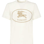 T-shirt in cotone con Knight Stamp 8110112 B7078 BURBERRY 