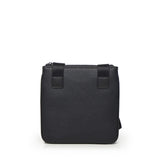 Borsa a tracolla piatta nera in similpelle XM000155 AF11931UB101 ARMANI EXCHANGE 