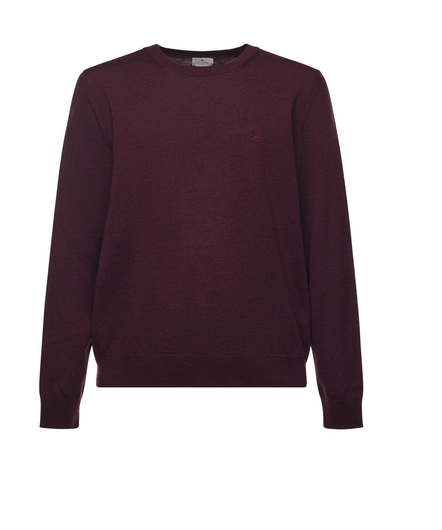 Maglione in lana con monogram ricamato MRKF0096 AL291R0369 ETRO 