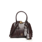 Borsa a mano piccola Escape Bag in pelle 105333 A2VWLA7Q PINKO 