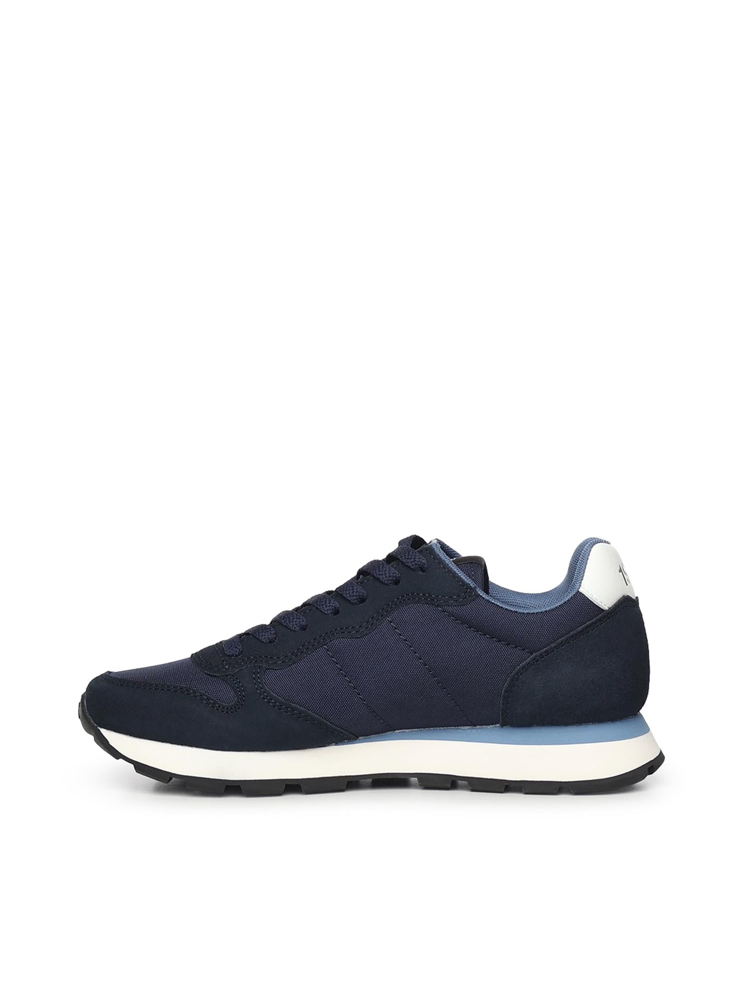 Sneaker Tom in nylon e suede<BR/> Z45101 07 SUN 68 