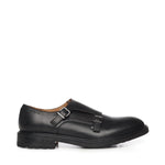 Scarpe Monk strap in pelle 68046 NERO ALEXANDER HOTTO 
