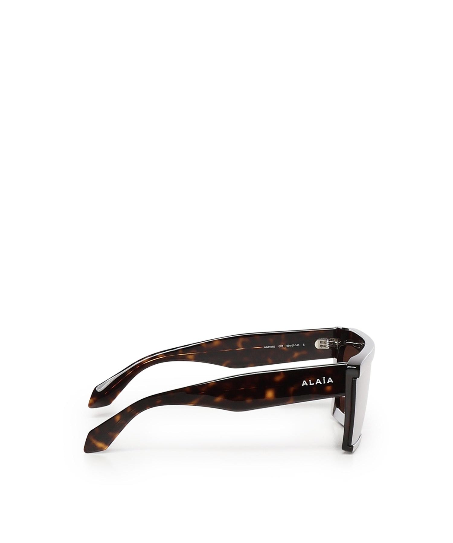 Occhiali da sole rettangolari in acetato AA0104S002  ALAIA 