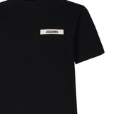 T-shirt "Le t shirt gros grain" in cotone TSM00133AJ00226 990 JACQUEMUS 