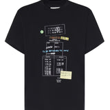 T-shirt con stampa in cotone SH0GC0070 M20170900 MM6 Maison Margiela 