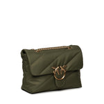 Borsa a tracolla Love Bag tessuto trapuntato 100038 A05FX25Q PINKO 