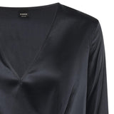 Blusa Frisella in satin 105699 A2JRGA3 PINKO 