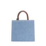 Borsa Shop Midi in denim e pelle SHBM0001 00009L MC2 SAINT BARTH 