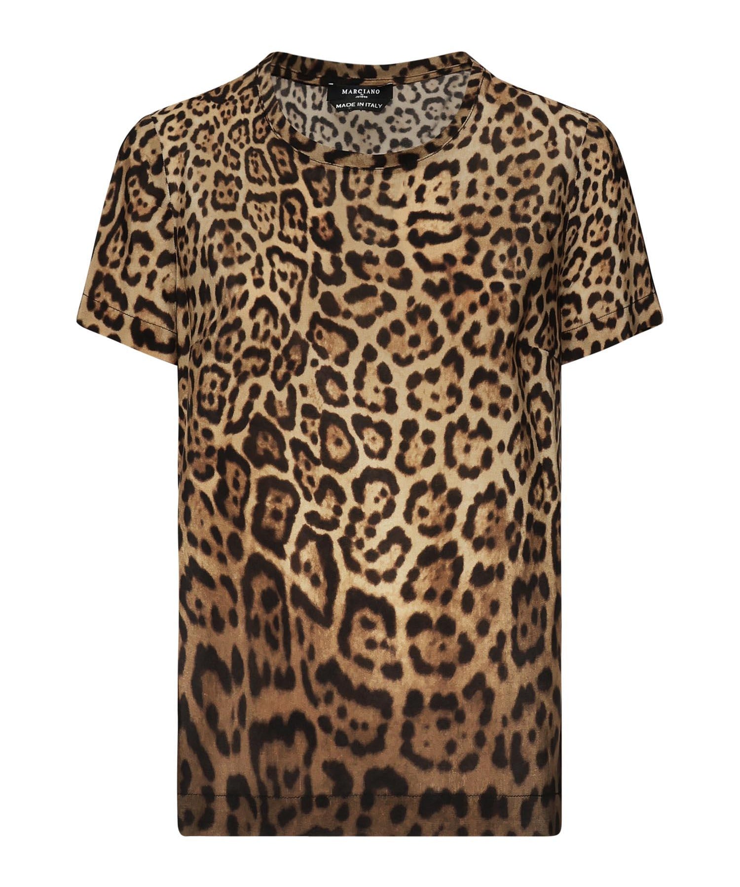 T-shirt con stampa animalier 5YGH29 7320AP1TO MARCIANO BY GUESS 