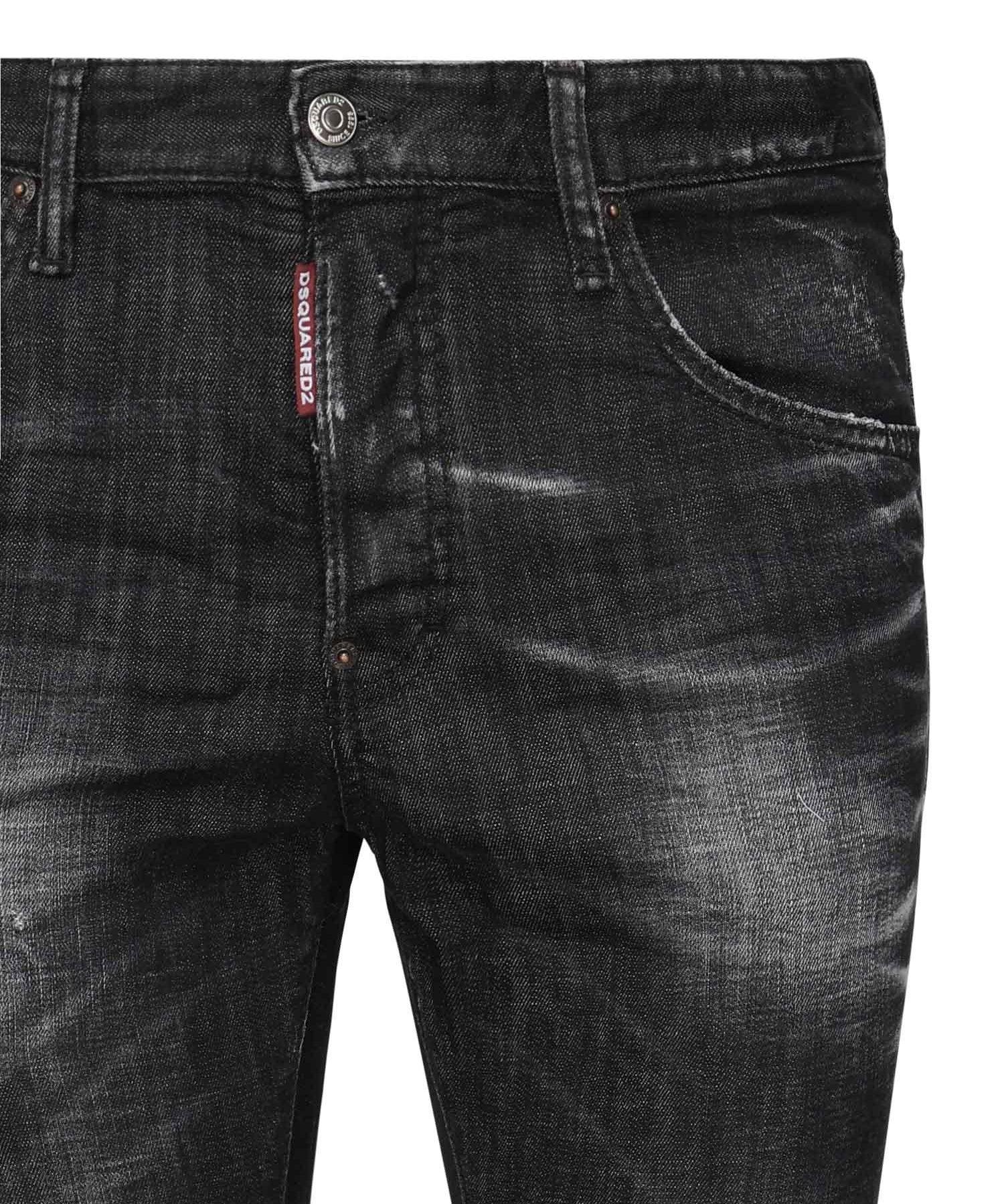 Jeans Skater distressed<BR/> S74LB1726 S30357900 DSQUARED2 