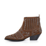 Texano in camoscio 767T30VK -CUERO BIBI LOU 