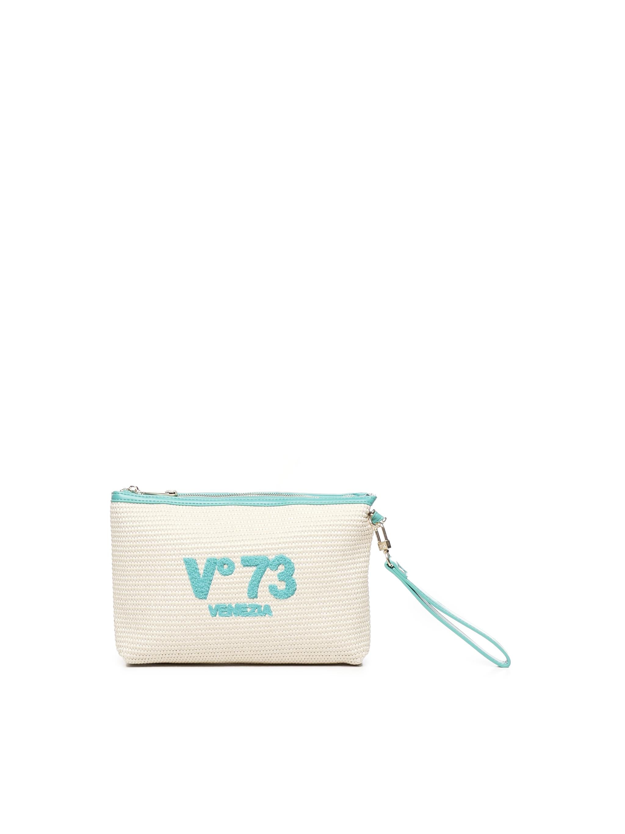 Pochette Beauty Inge 73BE8VL558 INGEOFF WHITE/SMERALDO V° 73 