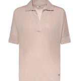 Polo in glam knit effect JPL00113D 520564035 HERNO 