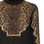 Pullover con stampa animalier DT390 M00972D2999 DONDUP 