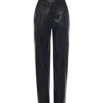 Pantaloni balloon effetto pelle soft touch 105371 A2P4Z99 PINKO 