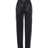 Pantaloni balloon effetto pelle soft touch 105371 A2P4Z99 PINKO 