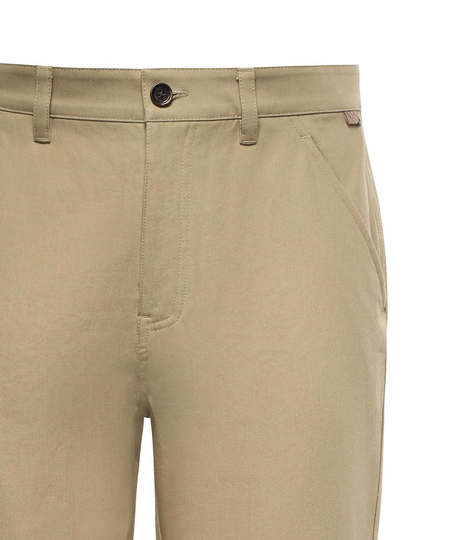 Pantaloni chino in twill di cotone 8126498 C5120 BURBERRY 