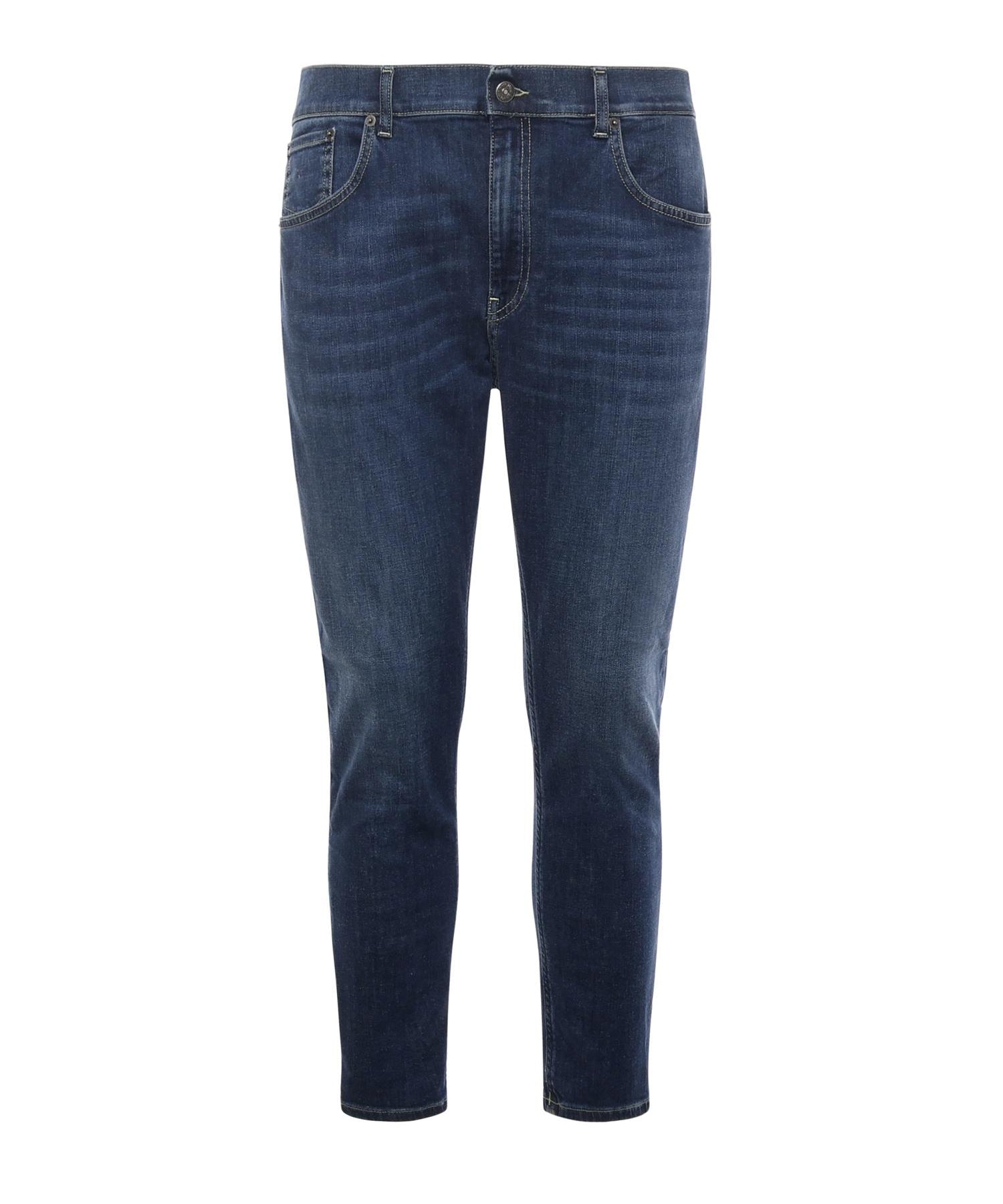 Jeans Alex in cotone UP575 DS0296UIM9800 DONDUP 
