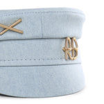 Cappello Baker Boy in denim KPC075PS26  RUSLAN BAGINSKIY 