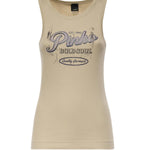 Tank top con lettering vintage 106900 A3BYC19 PINKO 